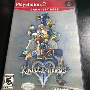 Disney Kingdom Hearts Greatest Hits Sony play station 2 complete tested (B1)